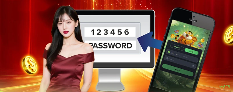 Login seguro na br878